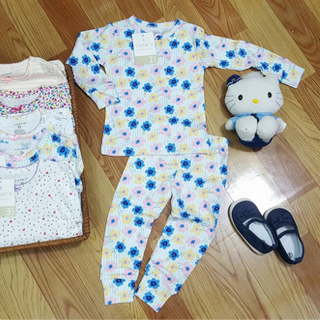 bộ borip tay dài bé gái