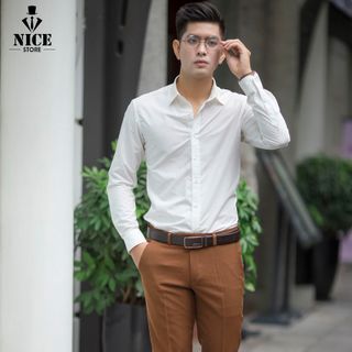 Ao sơ mi trắng dài tay