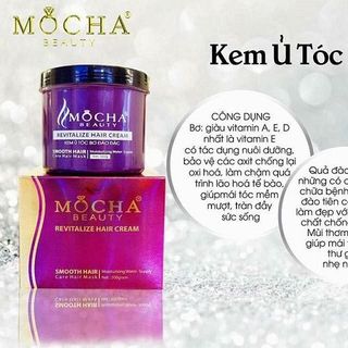 Kem ủ tóc bơ đào Mocha