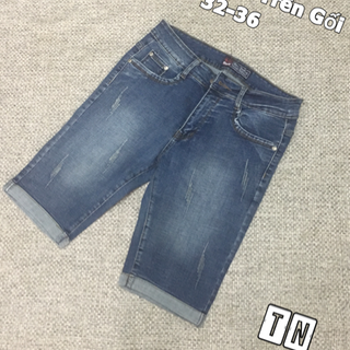 Quần jean lửng big size