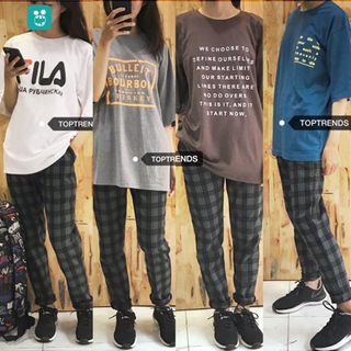 PLAID pant quần caro
