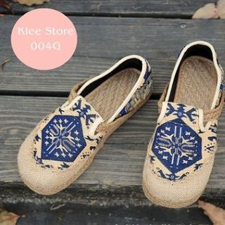 Giày thổ cẩm họa tiết giá rẻ mã 004G