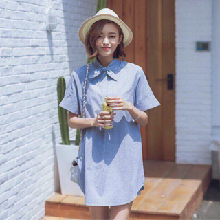 Đầm suông nơ cổ 125k