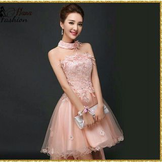 Đầm Xòe Dự Tiệc Đuôi Tôm