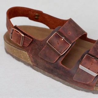 Dép đế trấu hàng công ty da 100