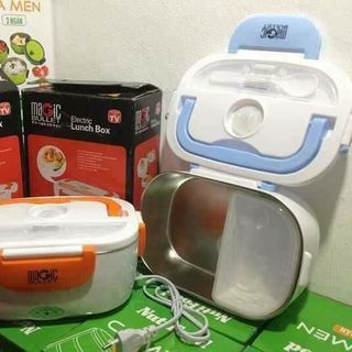 Hộp cơm cắm điện Magic Bullet nõi inox