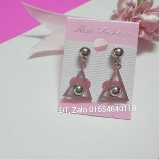 Bông tai inox thời trang