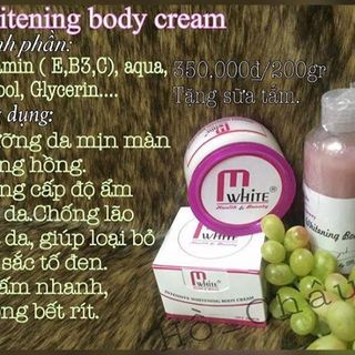kem body Mwhite Kem dưỡng trắng toàn thân