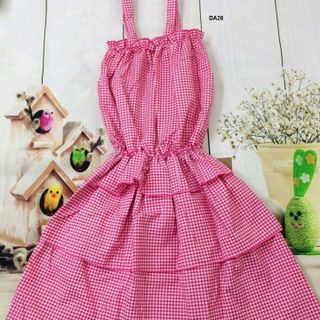 Đầm caro tầng