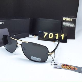 kính mát nam posche P7011 form vuông màu đen