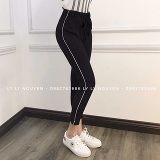 quần baggy viền sọc