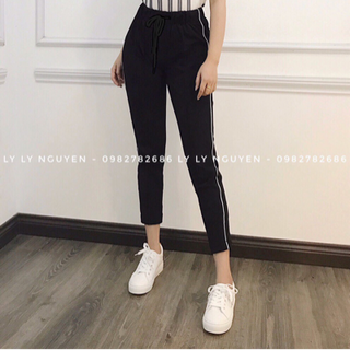 quần baggy viền sọc