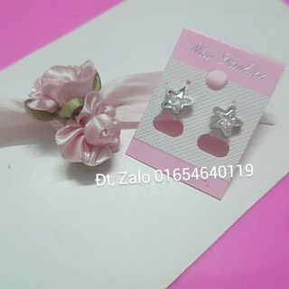 Bông tai inox ngôi sao