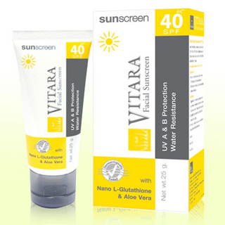 kem chống nắng siêu lì cho mặt VITARA SUNSCREEN SPF40PA