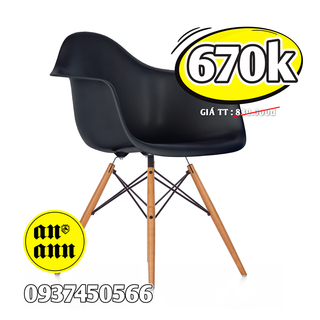 GHẾ EAMES DAW CÓ TAY