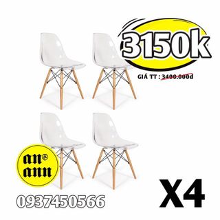 Ghế trong suốt Eames