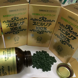 Tảo xoắn Spirulina 2200v Nhật Bản