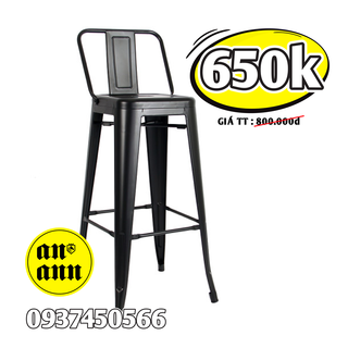 GHẾ TOLIX BAR CÓ LƯNG