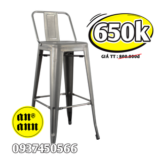 GHẾ TOLIX BAR CÓ LƯNG