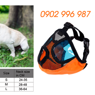 RỌ MÕM LƯỚI CHO CHÓ MŨI NGẮN