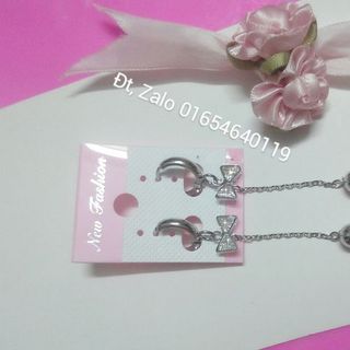 Bông tai inox thời trang