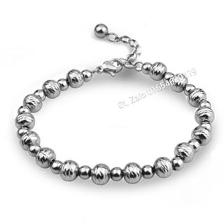 Lắc tay bi inox lớn nhỏ