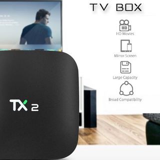 Box Tv Tannix Tx2 Ram 2 Gb TV BOX Android TV Internet Box Music Video Game Box 2 Gb Ram 4k Ultra HD
