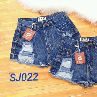 QUẦN SHORT JEAN NỬ TÚI ĐÍNH ĐÁ