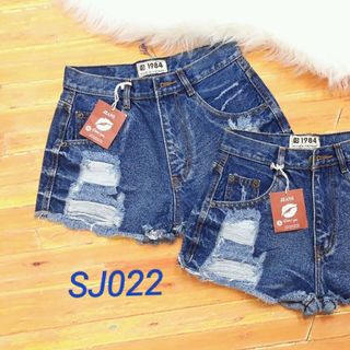 QUẦN SHORT JEAN NỬ TÚI ĐÍNH ĐÁ