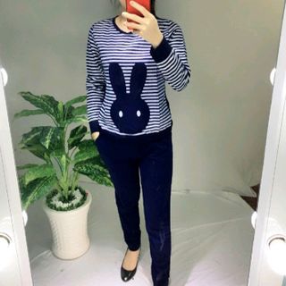 Set bộ da cá thỏ cute