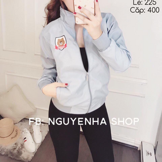 áo khoác gió thêu