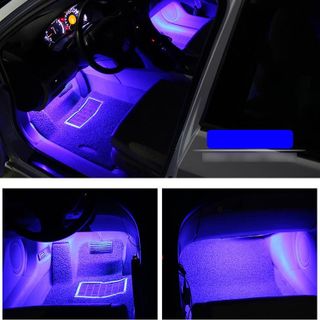 Đèn led gầm ghế ô tô 8 màu