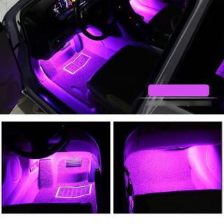 Đèn led gầm ghế ô tô 8 màu