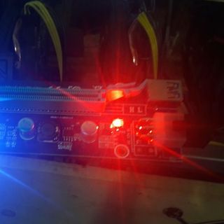 Riser PCI-Ex 1x-16x bản mới nhất 2017 - 009s có led