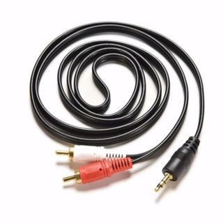 Dây loa 1 đầu 35 ra 2 AV dài 15m