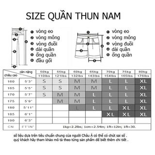 quần thun nam