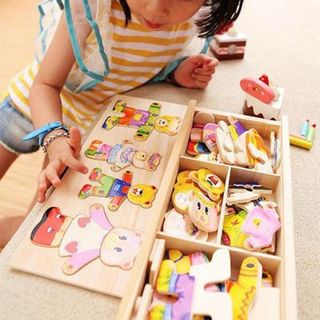 Bộ đồ chơi xếp hình Nhà Gấu - Puzzle Bear giá sỉ