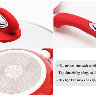 bộ nồi tráng men Ceramic MP-007