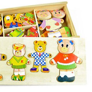 Bộ đồ chơi xếp hình Nhà Gấu - Puzzle Bear