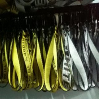 KEYCHAIN OFFWHITE NGẮN