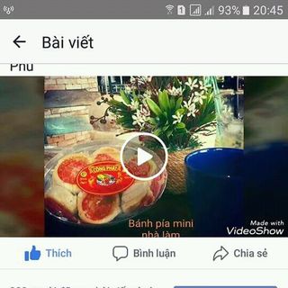 Bánh pía mini nhà làm