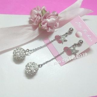 Bông tai inox thời trang