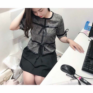 set áo phối chân váy