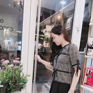 set áo phối chân váy
