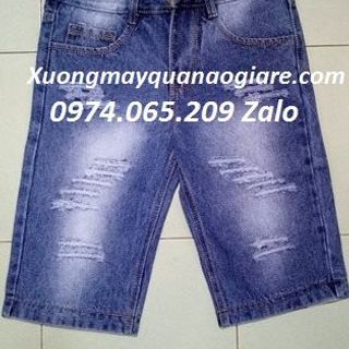 Quần Short Jean Nam