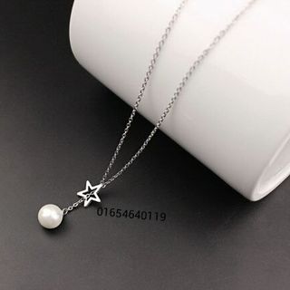 Dây chuyền sao - ngọc trai