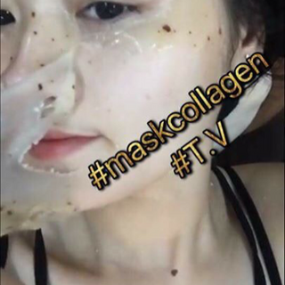 Mask Collagen Hoa Tường Vi Organic TV BEAUTY