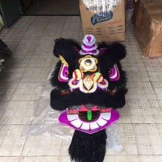 ĐẦU LÂN LONG CỪU MÀU ĐEN-XANH