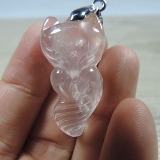 Hồ ly thạch anh hồng 100 tự nhiên