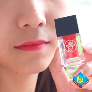 Son kem dưỡng môi Hàn Quốc 01 Son And Park- Air Tint Lip Cube 01 Red Rubian